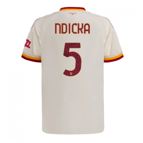 Muški Nogometni Dres AS Roma Evan Ndicka #5 Gostujuci 2026-27 Kratak Rukav